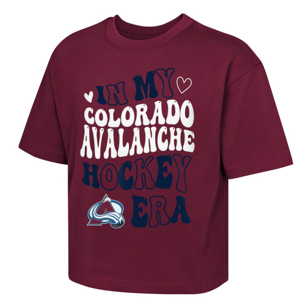 Colorado Avalanche Outerstuff Girls Youth In My Era Boxy T-Shirt -  NHL T-shirts