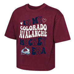 Colorado Avalanche Outerstuff Girls Youth In My Era Boxy T-Shirt -  NHL T-shirts