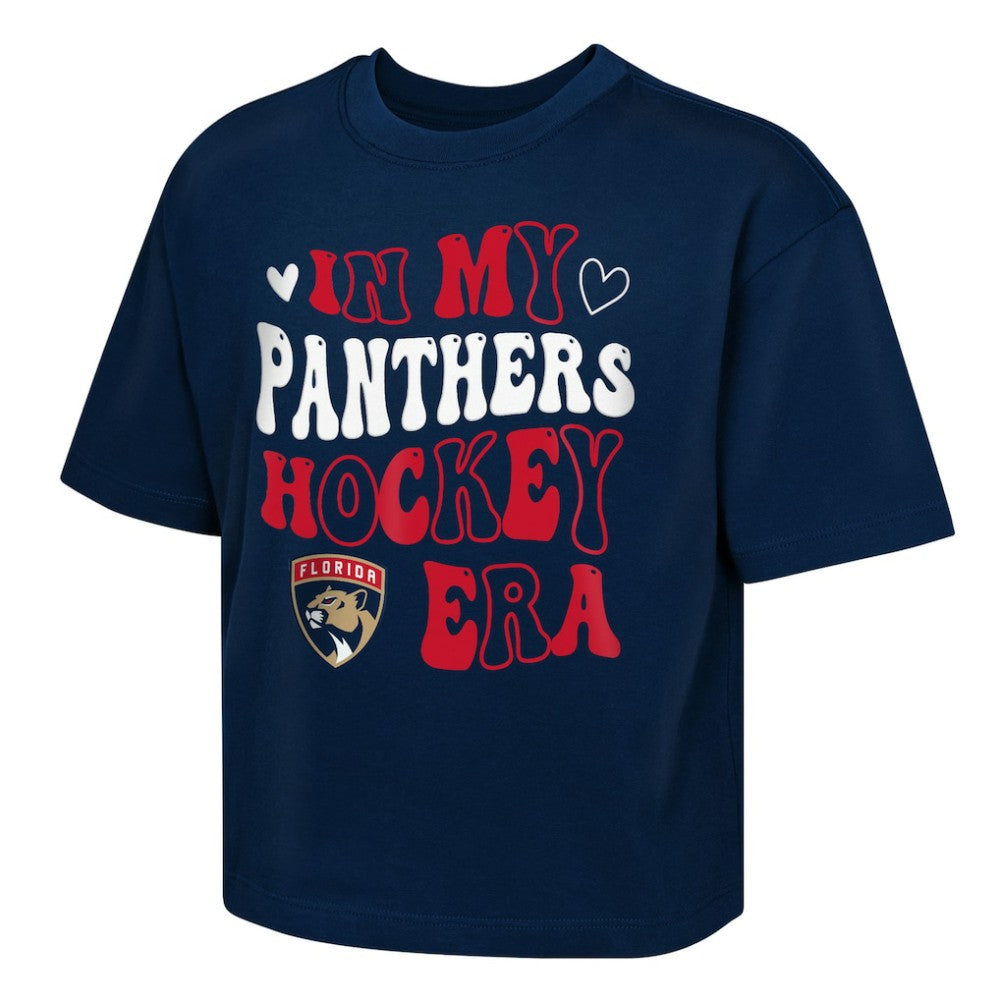 Florida Panthers Outerstuff Girls Youth In My Era Boxy T-Shirt -  NHL T-shirts