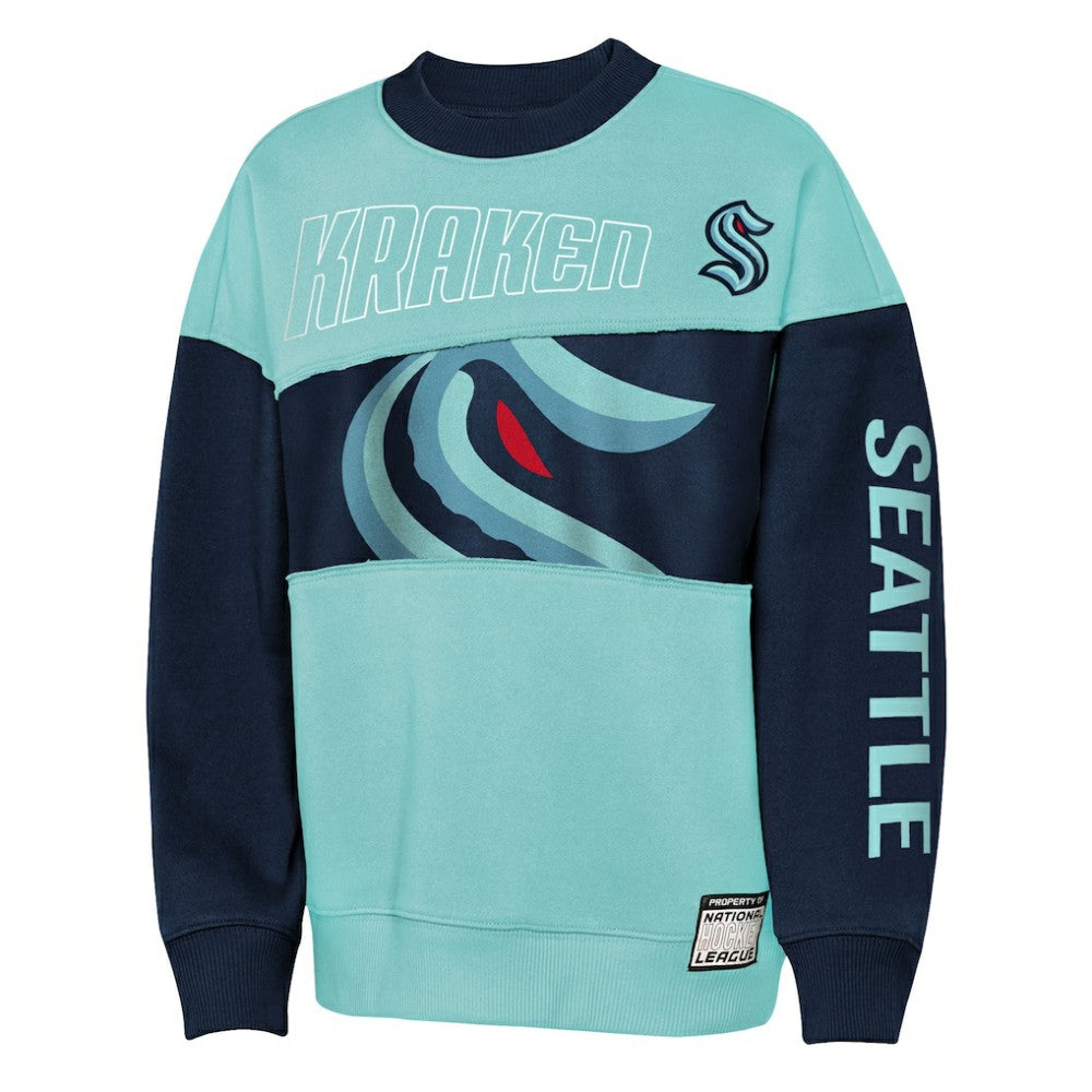 Seattle Kraken Outerstuff Youth Impact Player Sweatshirt -  NHL Sweatshirts