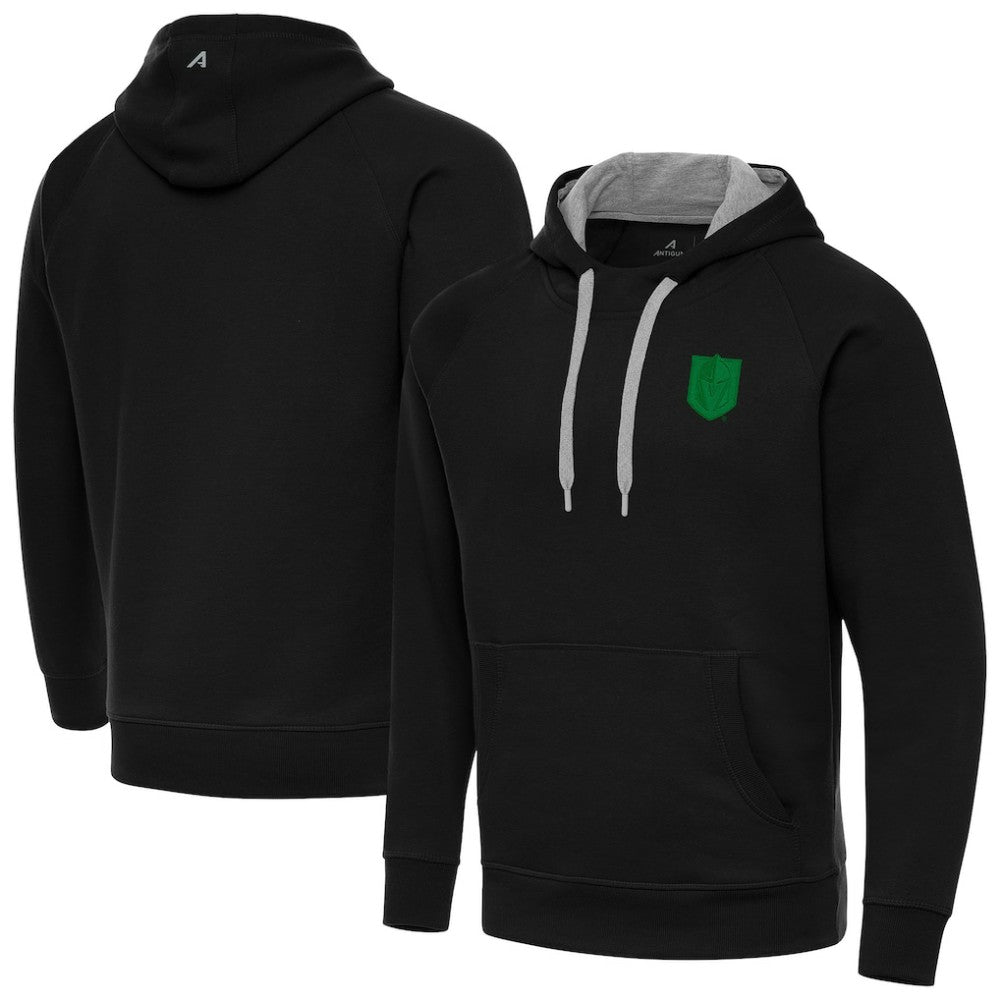 Vegas Golden Knights Antigua St. Patrick's Day Victory Pullover Hoodie -  NHL Hoodies