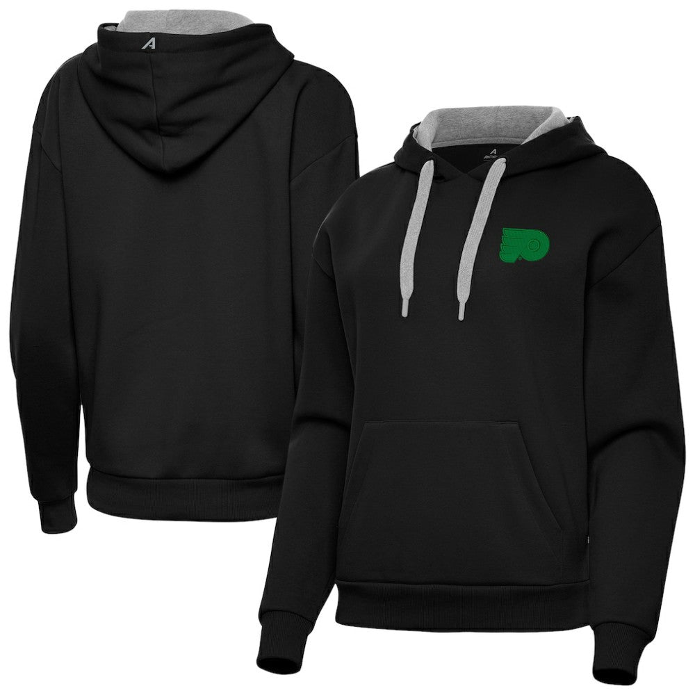 Philadelphia Flyers Antigua Women's St. Patrick's Day Victory Pullover Hoodie -  NHL Hoodies