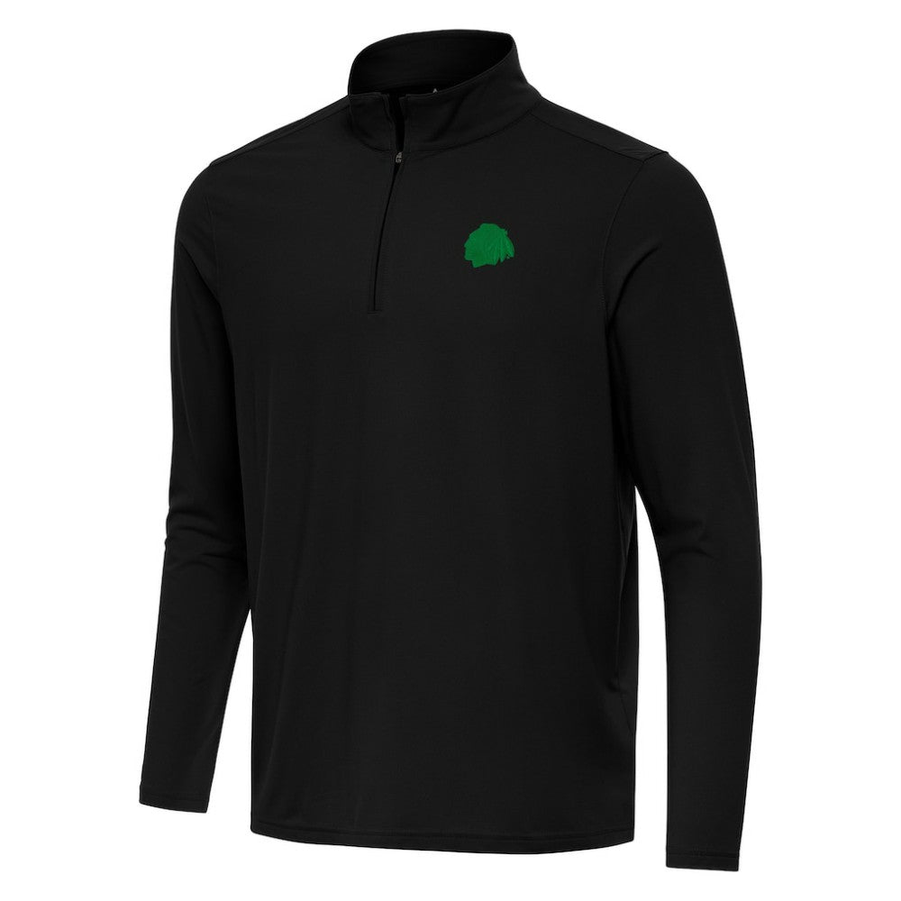 Chicago Blackhawks Antigua St. Patrick Intent Quarter-Zip Pullover Top -  NHL Pullover