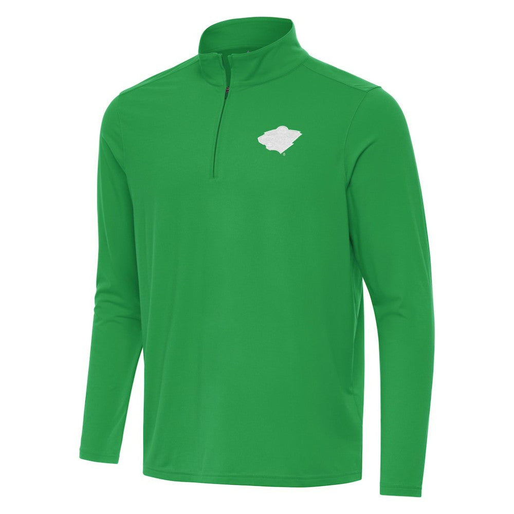 Minnesota Wild Antigua St. Patrick Intent Quarter-Zip Pullover Top -  NHL Pullover