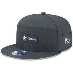 Dallas Cowboys 2025 Sideline Cold Weather Split Panel 9FIFTY Snapback Hat | NFL Discount