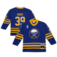 Dominik Hasek Buffalo Sabres Mitchell & Ness 1995-96 Power Play Jersey -  NHL Jerseys