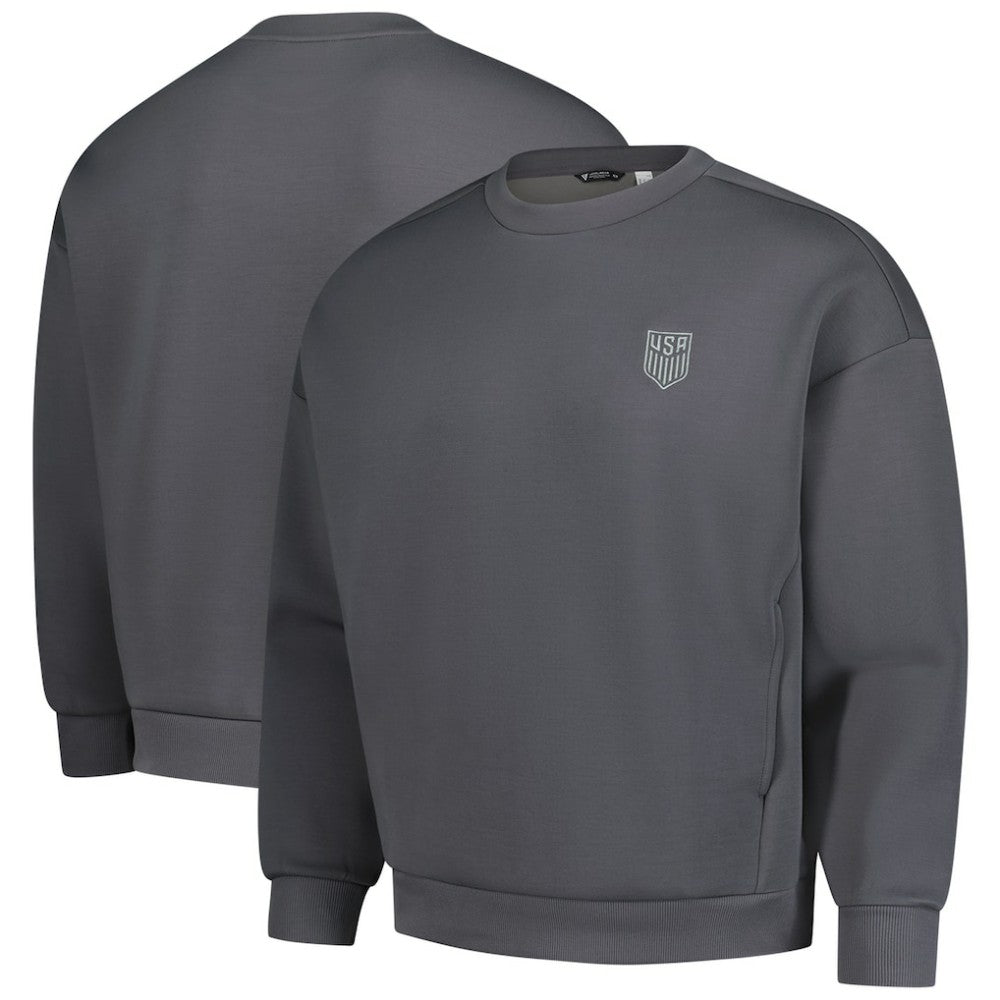 USMNT Levelwear Luxe Signature Lineage Tri-Blend Pullover Sweatshirt