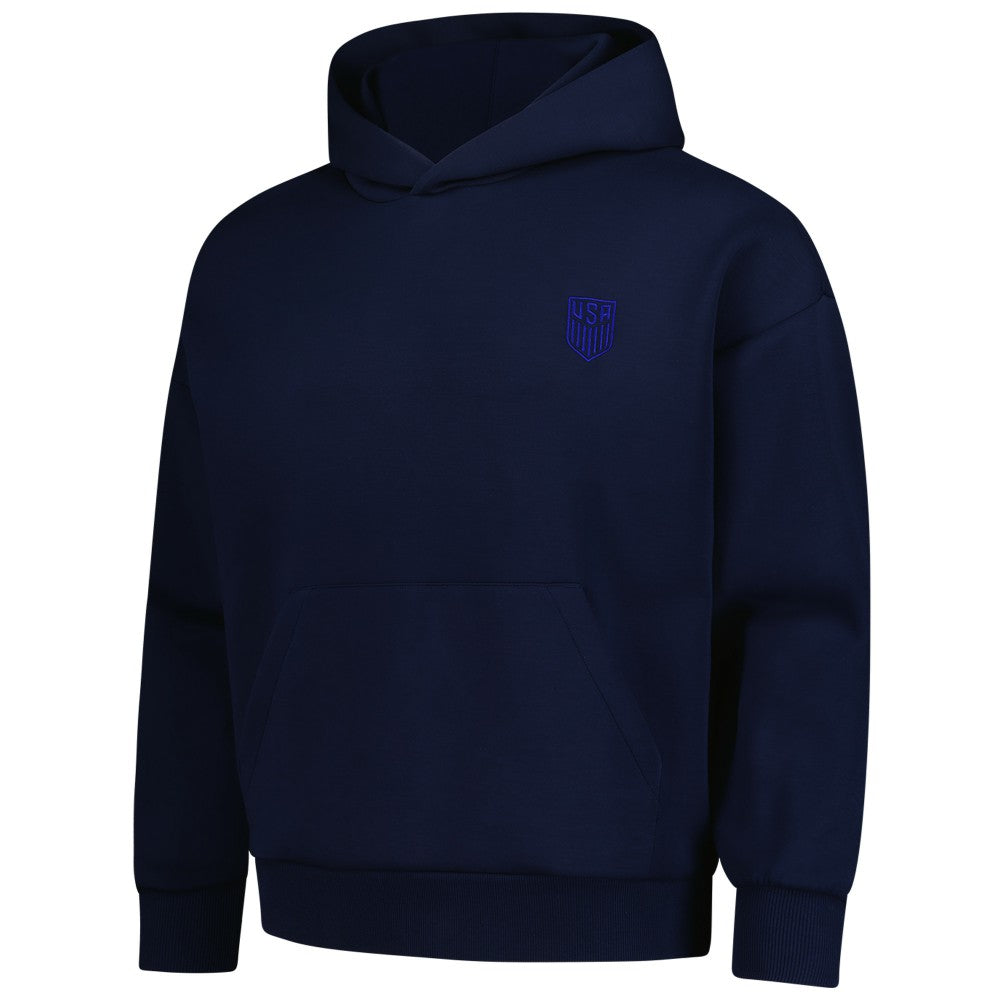 USMNT Levelwear Luxe Signature Tri-Blend Pullover Hoodie