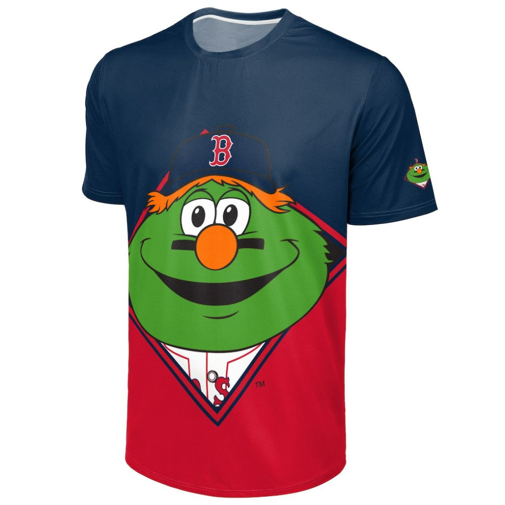 Boston Red Sox FOCO Big Logo Mascot T-Shirt - MLB T-shirts