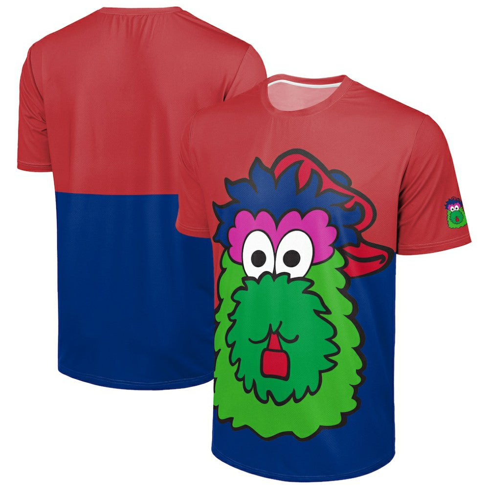 Philadelphia Phillies FOCO Big Logo Mascot T-Shirt - MLB T-shirts