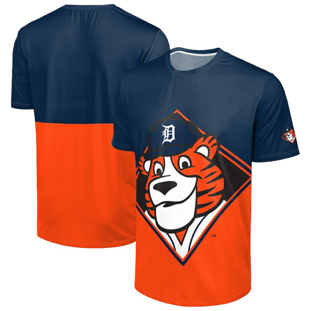 Detroit Tigers FOCO Big Logo Mascot T-Shirt - MLB T-shirts