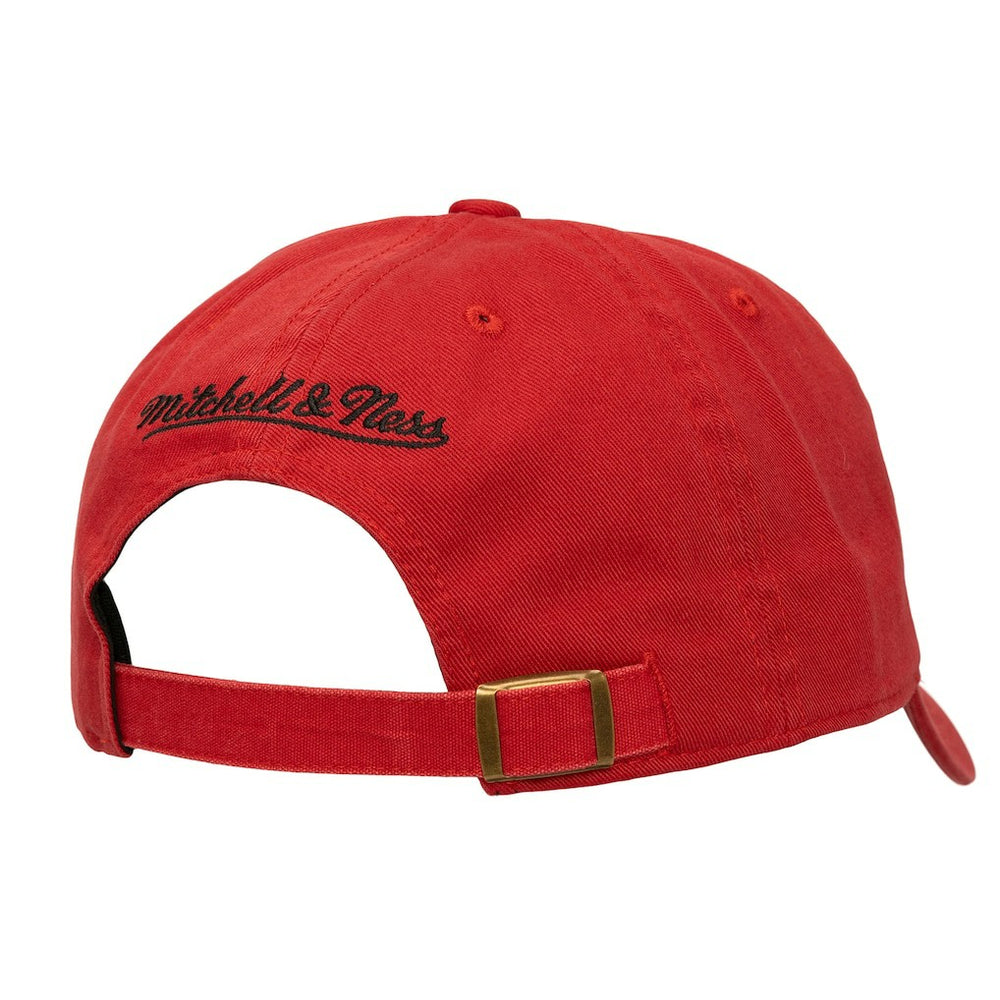 Red Chicago Bulls Women's Micro Lefty Adjustable Hat | NBA