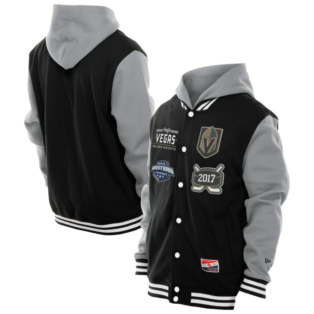 Vegas Golden Knights New Era Full-Snap Fleece Hoodie Jacket -  NHL Hoodies
