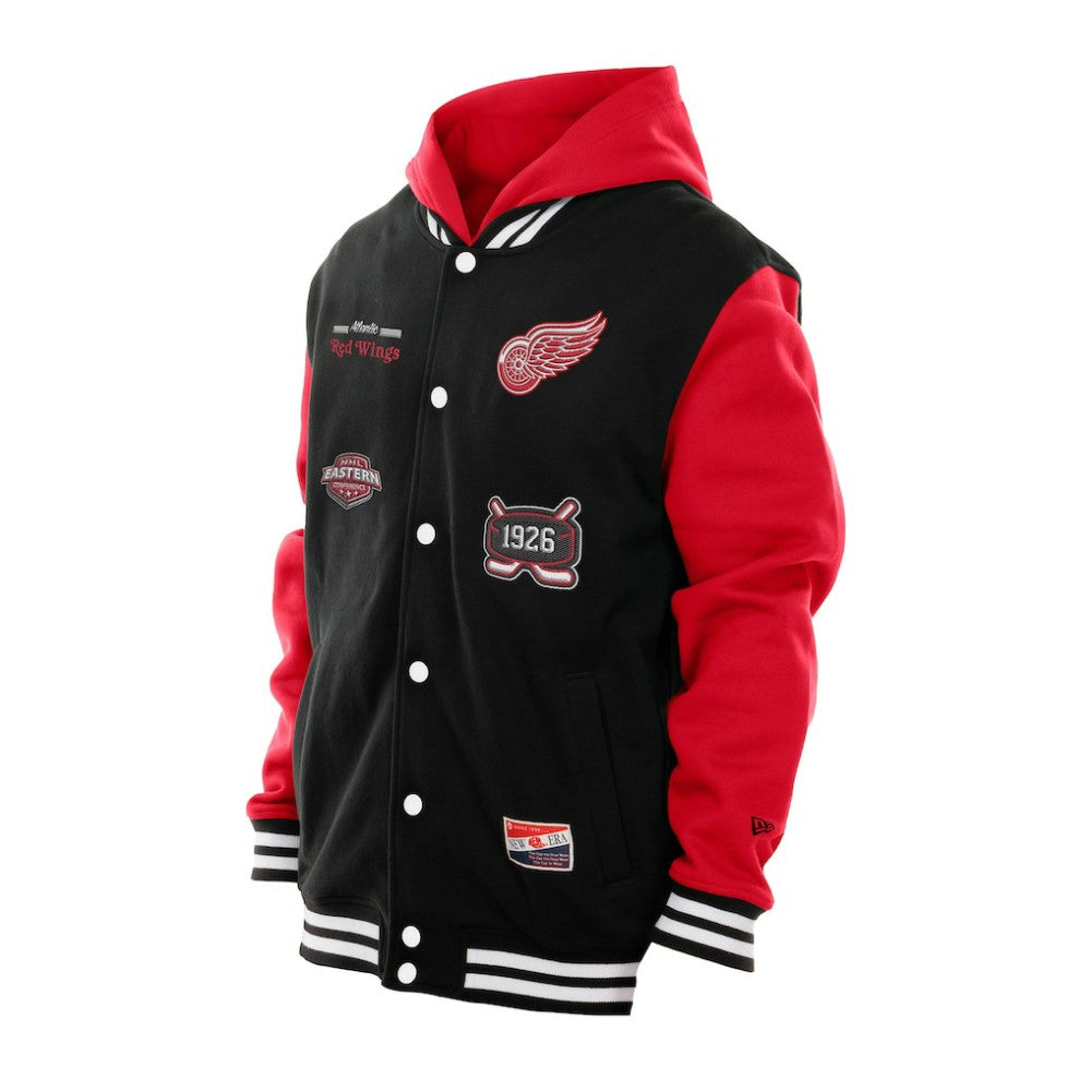 Detroit Red Wings New Era Full-Snap Fleece Hoodie Jacket -  NHL Hoodies