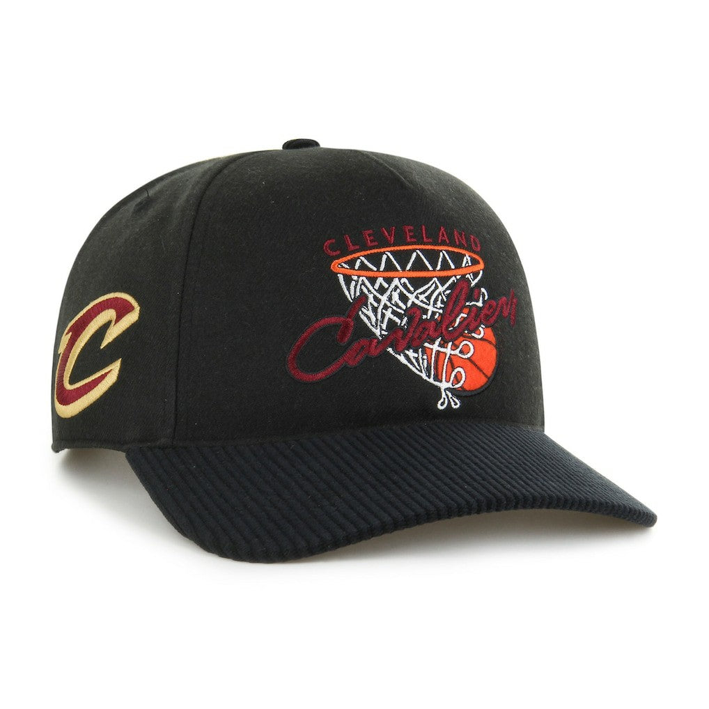 Black Cleveland Cavaliers '47 Nothing But Net Hitch Adjustable Hat sale | NBA