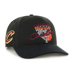 Black Cleveland Cavaliers '47 Nothing But Net Hitch Adjustable Hat sale | NBA