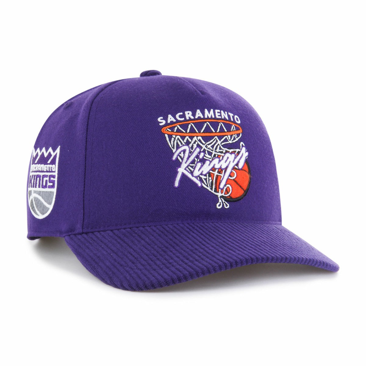 Purple Sacramento Kings '47 Nothing But Net Hitch Adjustable Hat | NBA
