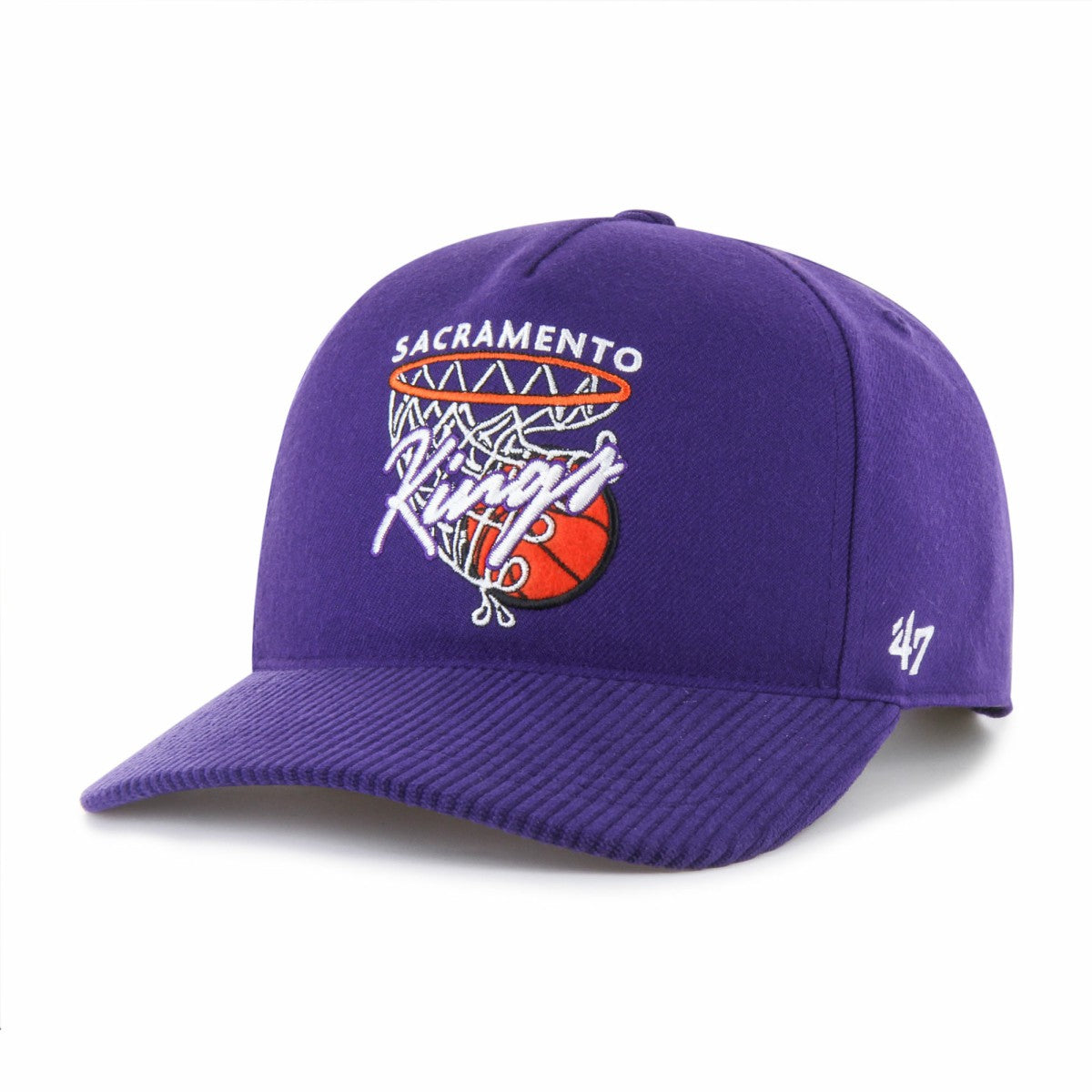 Purple Sacramento Kings '47 Nothing But Net Hitch Adjustable Hat | NBA