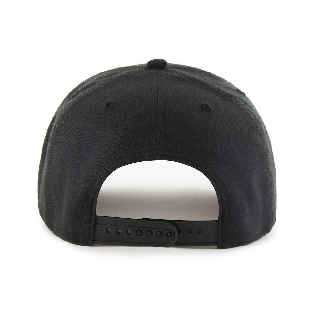 Black Brooklyn Nets '47 Nothing But Net Hitch Adjustable Hat | NBA