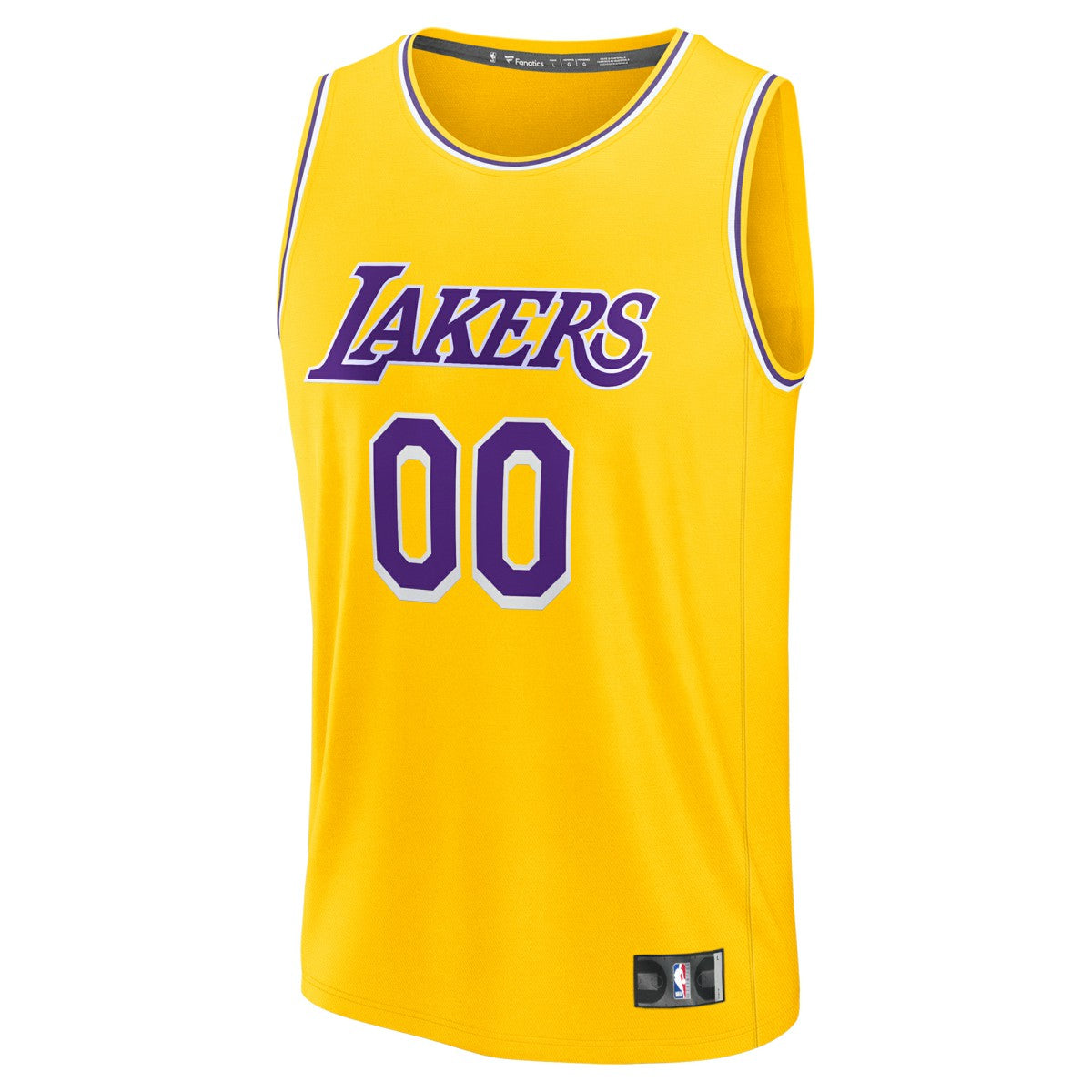 Icon - Gold Los Angeles Lakers Youth Custom Fastbreak Jersey | NBA