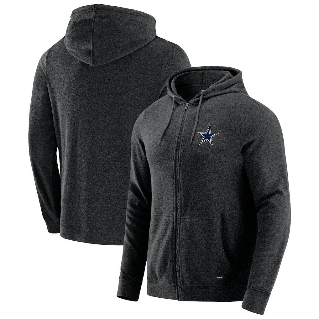 Dallas Cowboys J. Palmer Players Lounge Tri-Blend Full-Zip Hoodie | NFL Online