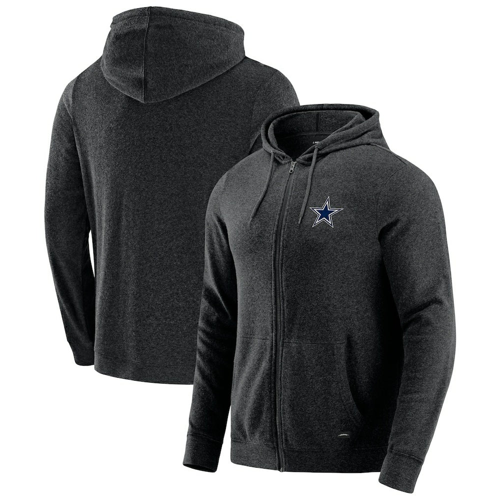 Dallas Cowboys J. Palmer Players Lounge Tri-Blend Full-Zip Hoodie | NFL Online