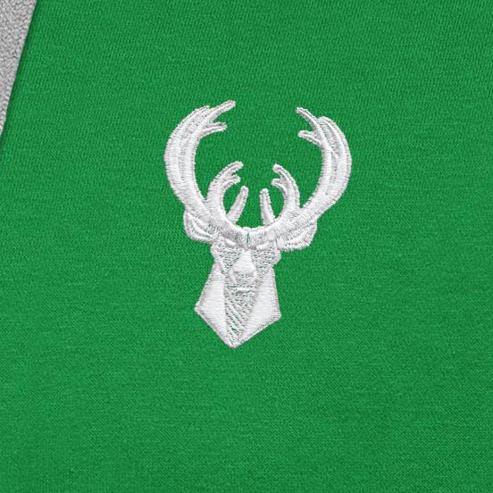 Kelly Green Milwaukee Bucks Antigua St. Patrick's Day Victory Raglan Pullover Hoodie | NBA