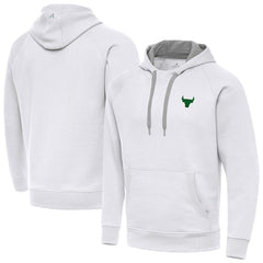 White Chicago Bulls Antigua St. Patrick's Day Victory Raglan Pullover Hoodie sale | NBA