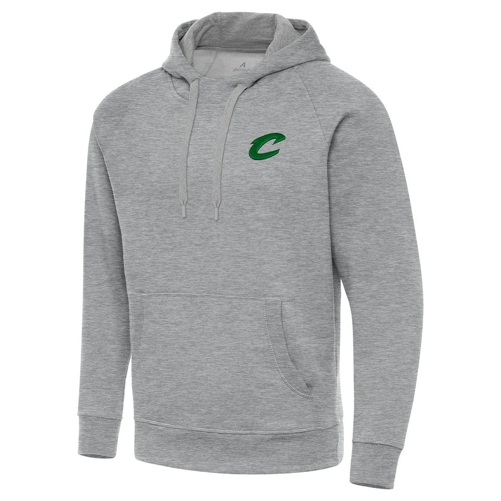 Heather Gray Cleveland Cavaliers Antigua St. Patrick's Day Victory Raglan Pullover Hoodie sale | NBA