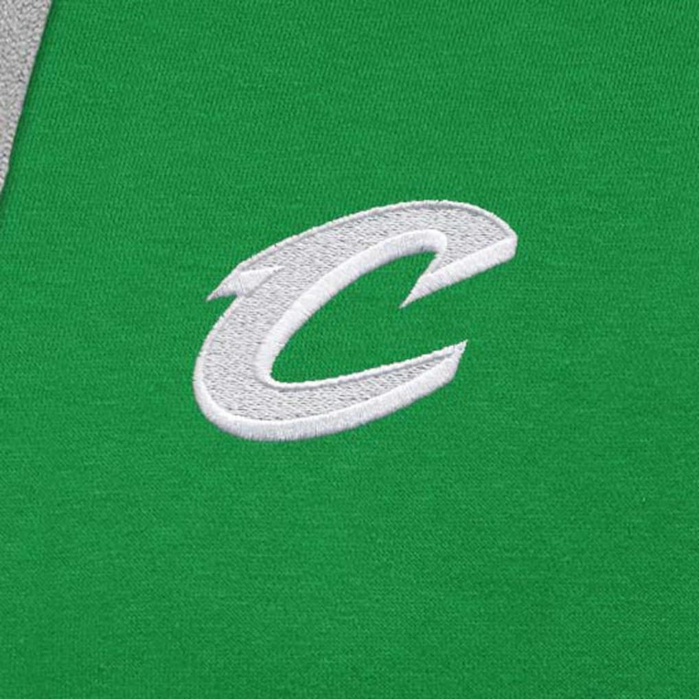 Kelly Green Cleveland Cavaliers Antigua St. Patrick's Day Victory Raglan Pullover Hoodie sale | NBA
