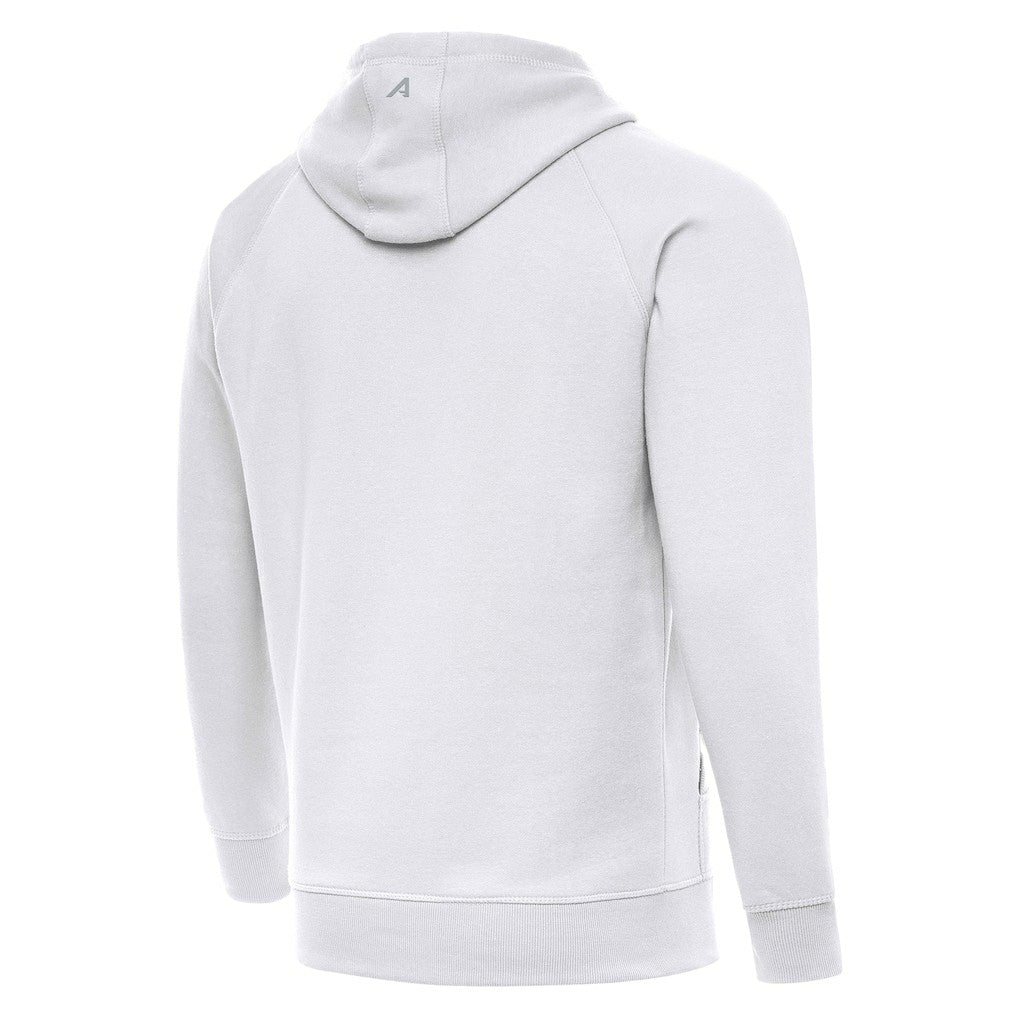 White Denver Nuggets Antigua St. Patrick's Day Victory Raglan Pullover Hoodie sale | NBA