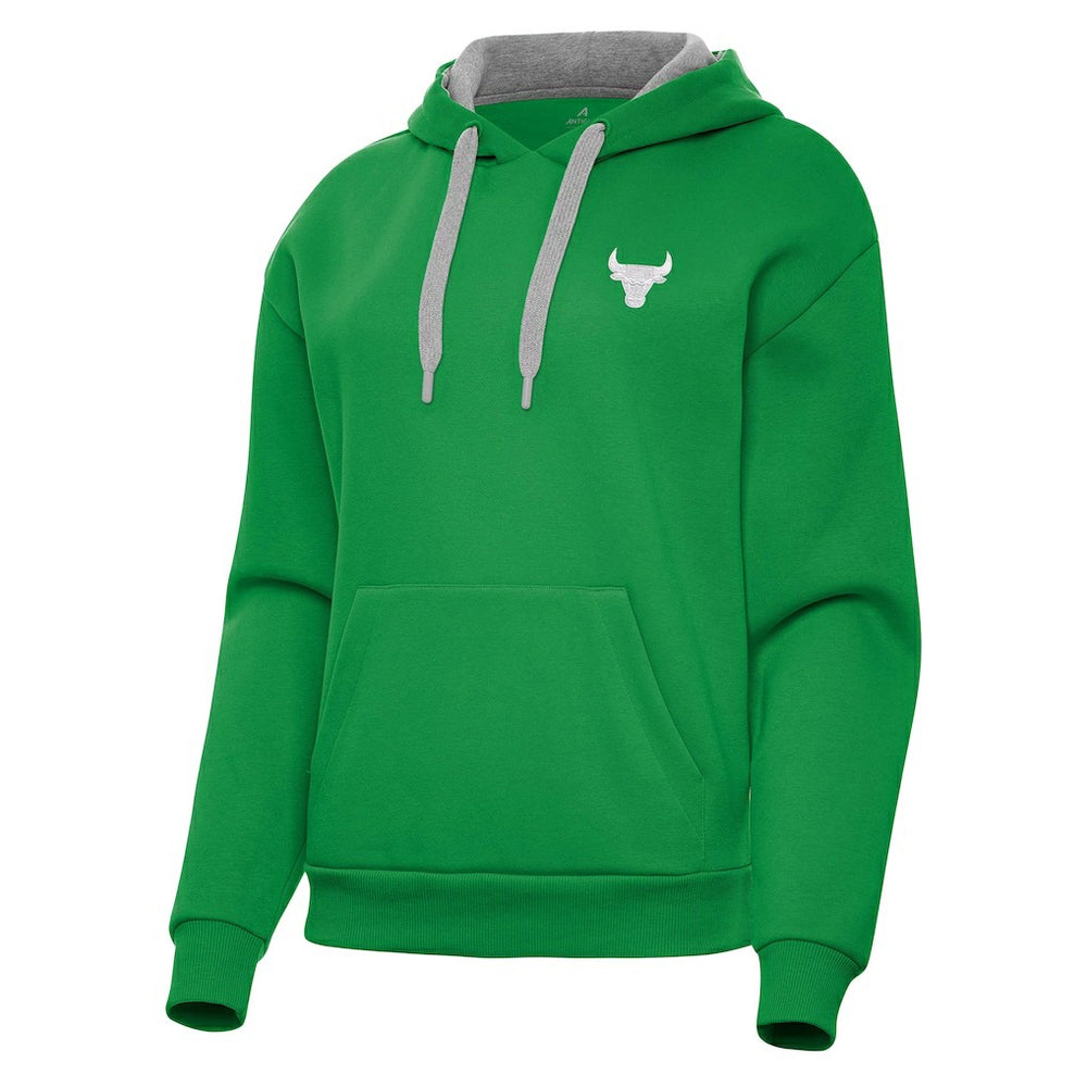 Kelly Green Chicago Bulls Antigua Women's St. Patrick's Day Victory Pullover Hoodie sale | NBA