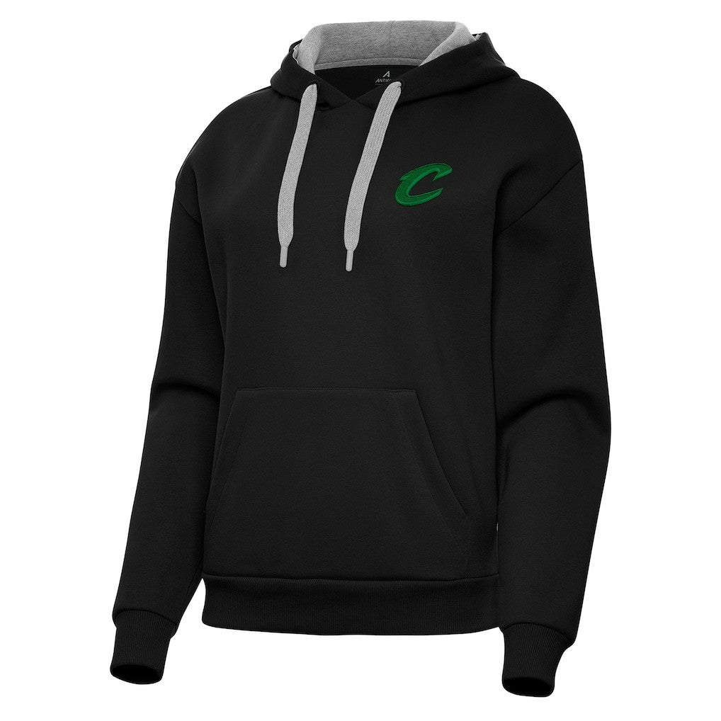 Black Cleveland Cavaliers Antigua Women's St. Patrick's Day Victory Pullover Hoodie sale | NBA