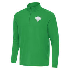 Kelly Green New York Knicks Antigua St. Patrick's Day Intent Quarter-Zip Jacket | NBA