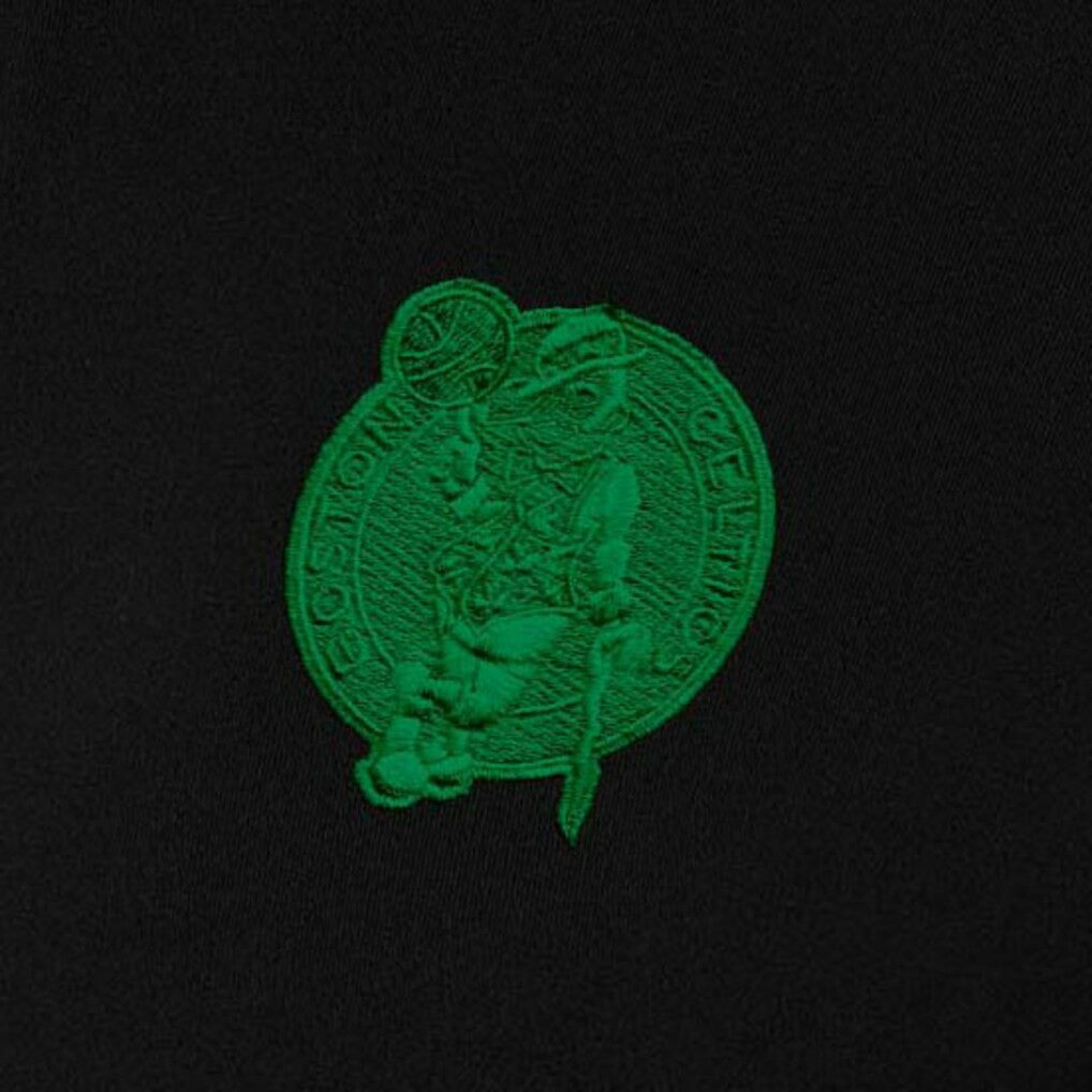 Black Boston Celtics Antigua Women's St. Patrick's Day Intent Quarter-Zip Top | NBA