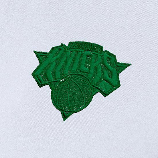 White New York Knicks Antigua Women's St. Patrick's Day Intent Quarter-Zip Top | NBA