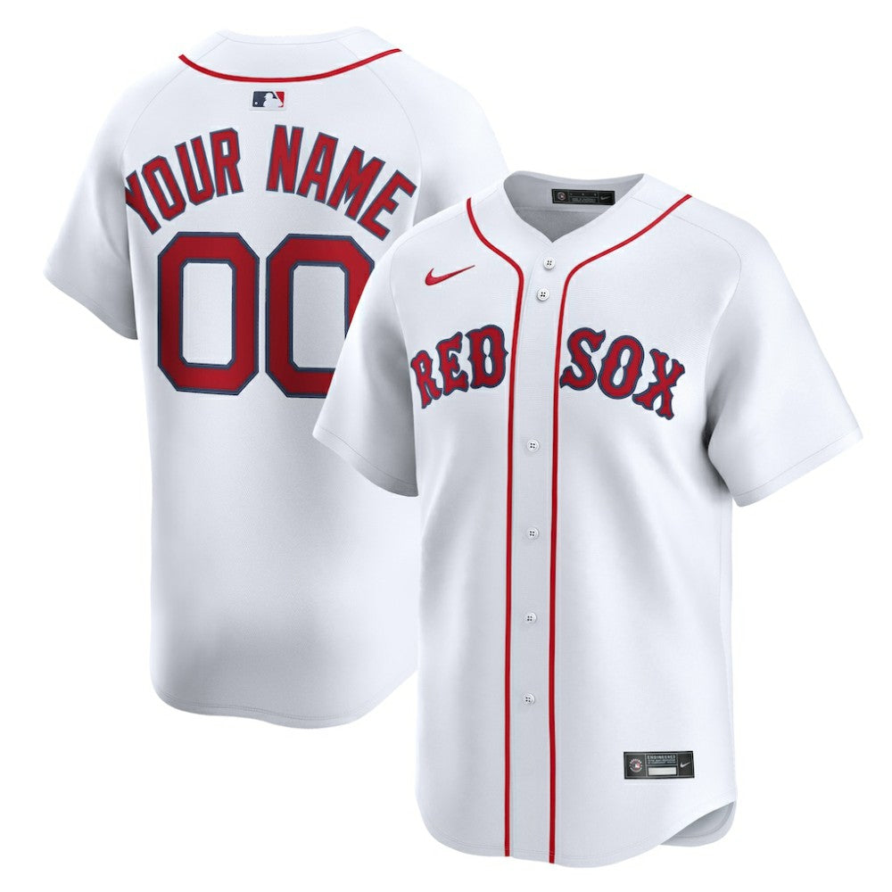 Boston Red Sox Nike Home Limited Custom Jersey - MLB Jerseys