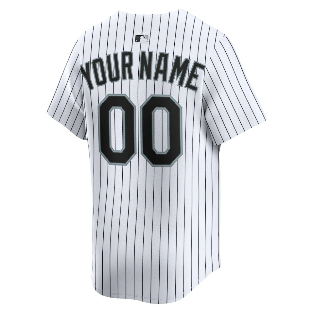 Chicago White Sox Nike Home Limited Custom Jersey - MLB Jerseys