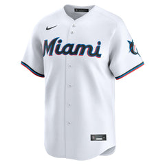 Miami Marlins Nike Home Limited Custom Jersey - MLB Jerseys