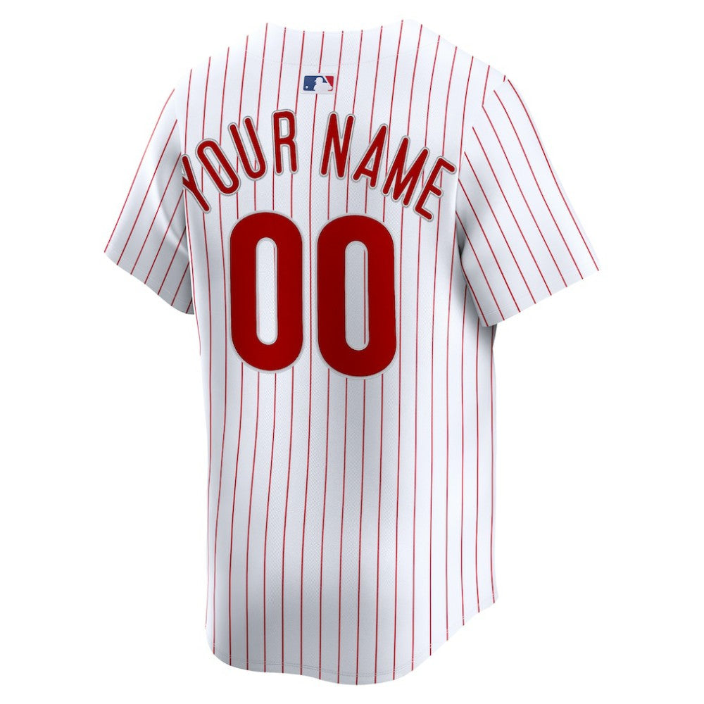 Philadelphia Phillies Nike Home Limited Custom Jersey - MLB Jerseys
