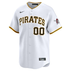 Pittsburgh Pirates Nike Home Limited Custom Jersey - MLB Jerseys