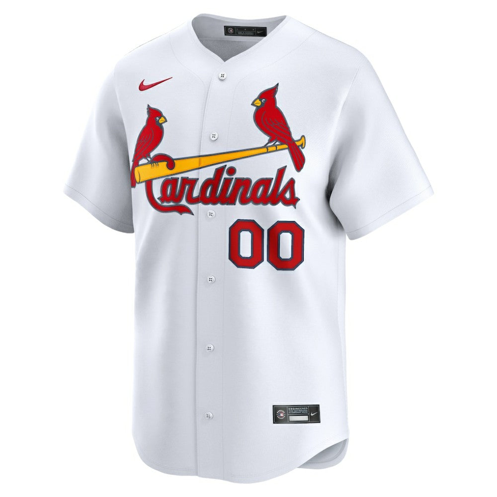 St. Louis Cardinals Nike Home Limited Custom Jersey - MLB Jerseys