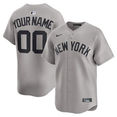 New York Yankees Nike Away Limited Custom Jersey - MLB Jerseys