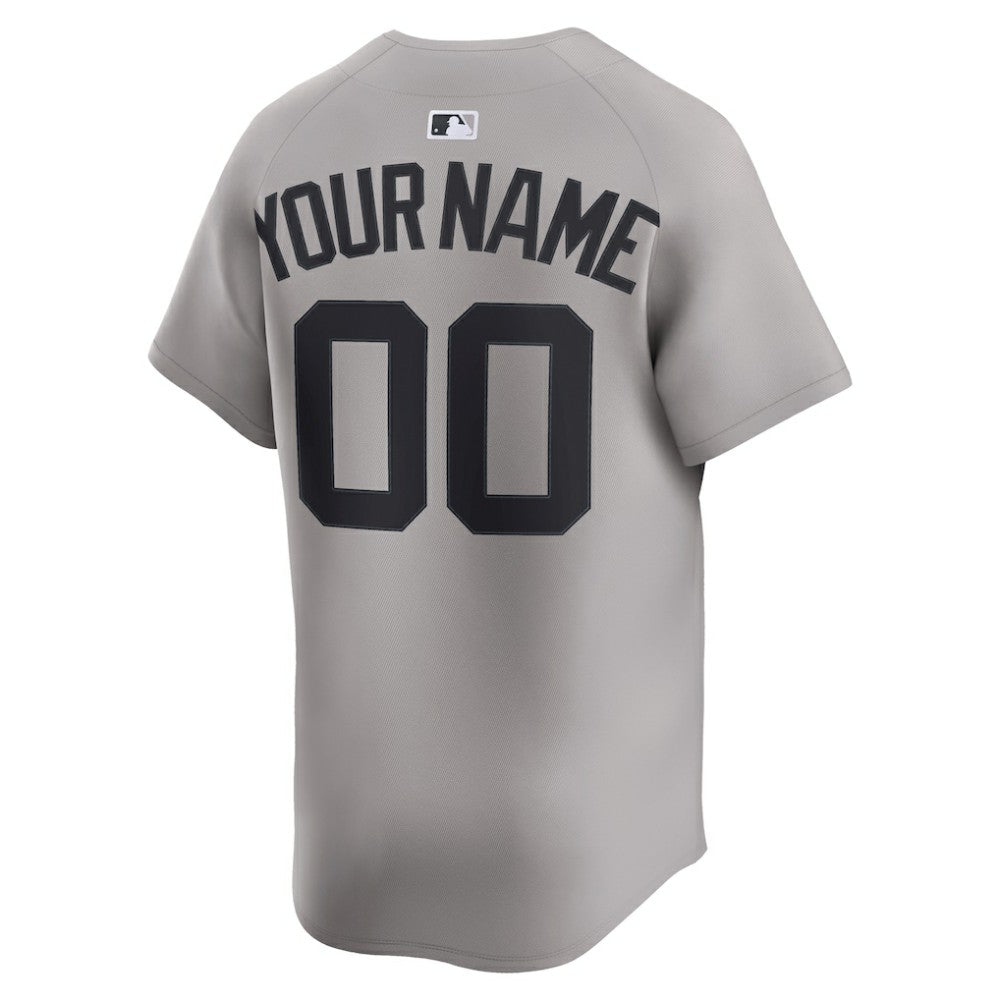 New York Yankees Nike Away Limited Custom Jersey - MLB Jerseys