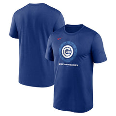 Chicago Cubs Nike 2025 MLB World Tour: Tokyo Series Legend Logo Performance T-Shirt - MLB T-shirts