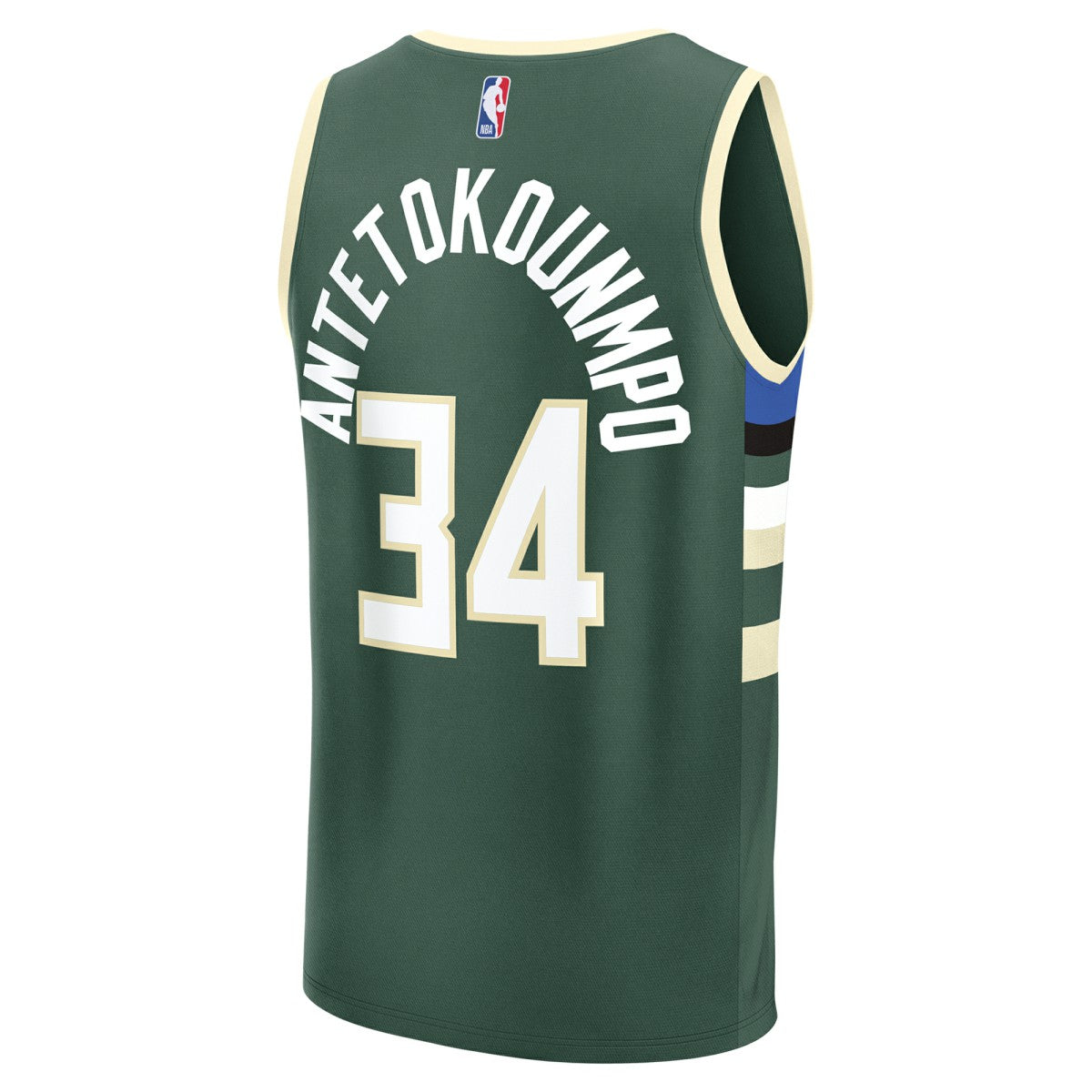 Hunter Green Giannis Antetokounmpo Milwaukee Bucks Youth Fast Break Replica Player Jersey | NBA