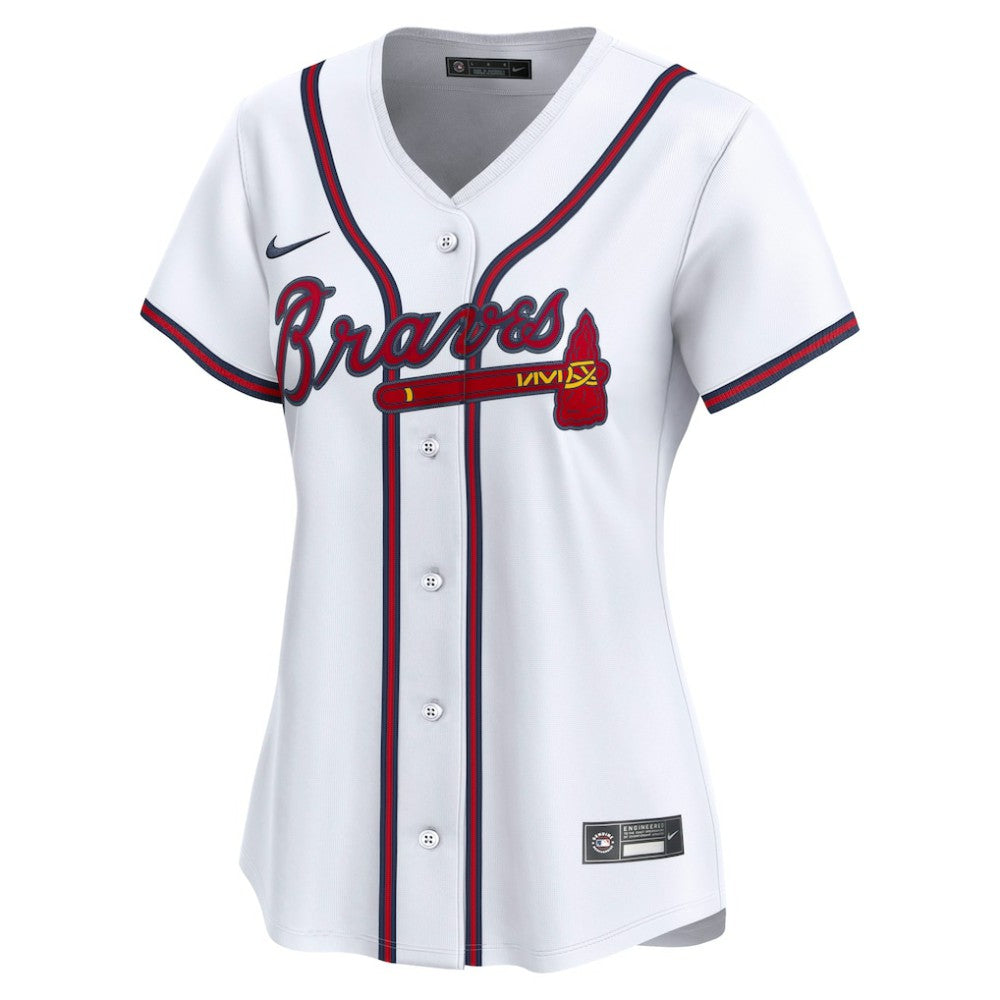 Atlanta Braves Nike Women's Home Limited Custom Jersey - MLB Jerseys