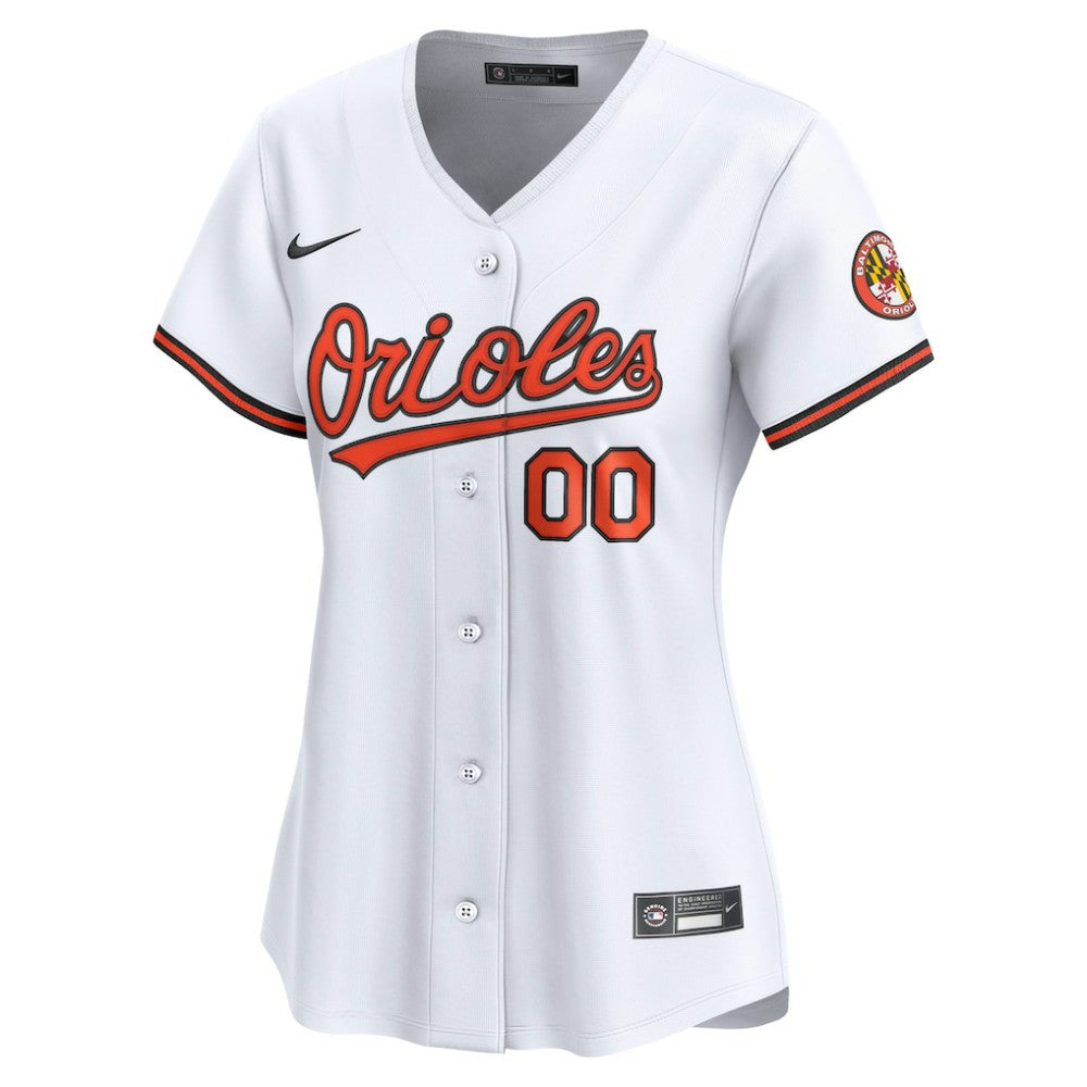 Baltimore Orioles Nike Women's Home Limited Custom Jersey - MLB Jerseys