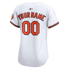 Baltimore Orioles Nike Women's Home Limited Custom Jersey - MLB Jerseys