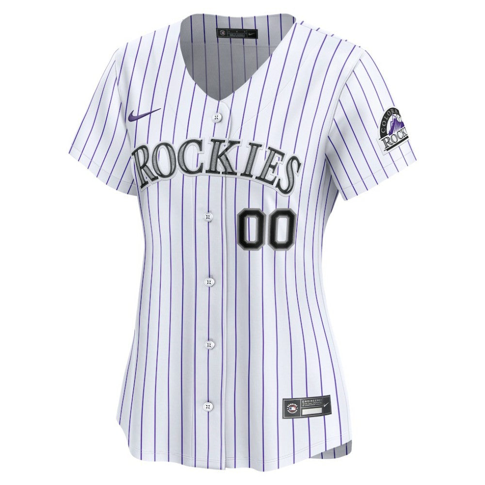 Colorado Rockies Nike Women's Home Limited Custom Jersey - MLB Jerseys